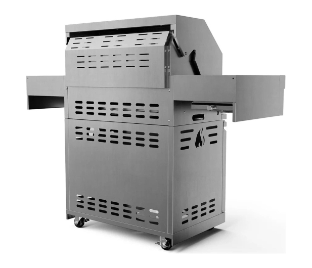 KOLER Grill ogrodowy S3 TITAN srebrny - 1532907 - zdjęcie 7
